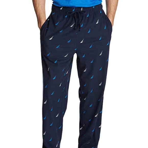 Nautica Men’s ONE  Fleece Pant (Blue, Large) - Picture 1 of 4